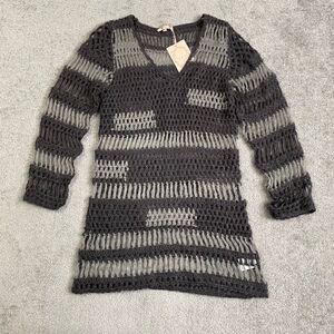 Brand New Toi Et Moi Women’s Size M/L Cozy Open Knit Fleece Pullover Sweater